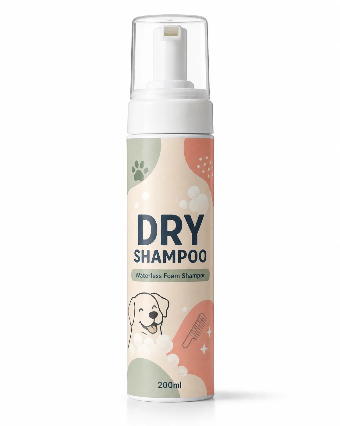 Dry Shampoo/ Waterless foam shampoo I 200 ml — view 3