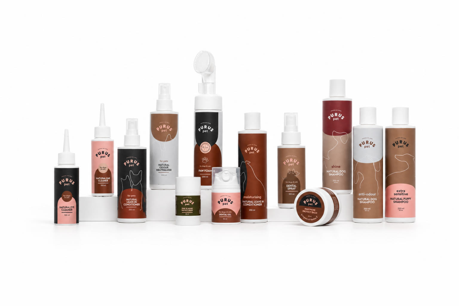 PURUS.PET branded pet care products for resellers